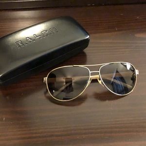 Polarized Ralph Lauren Aviator Sunglasses